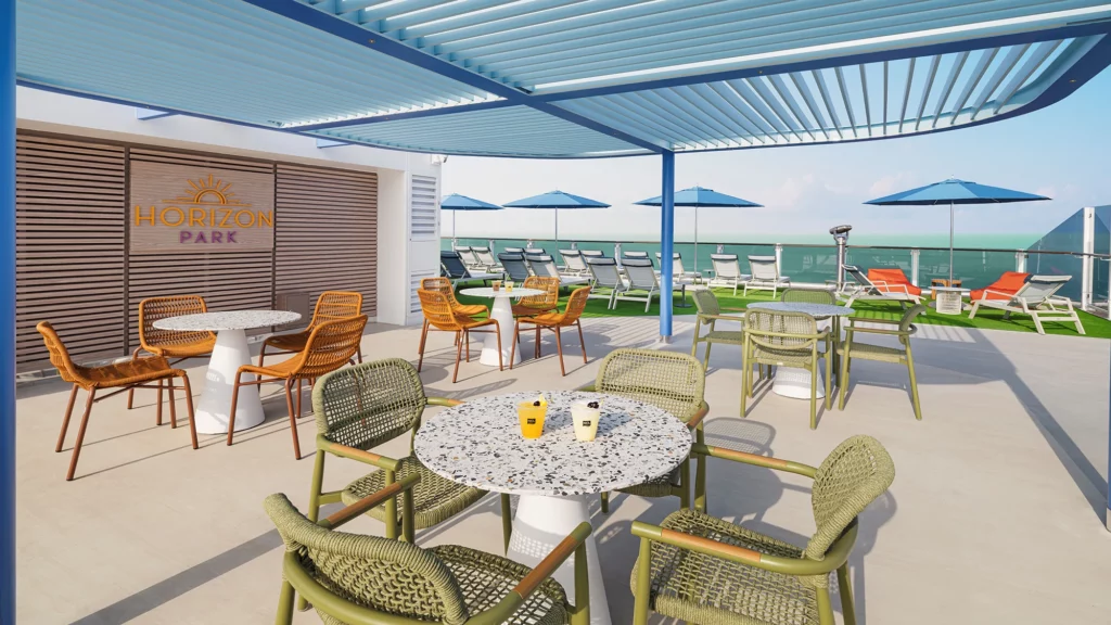Vista de la terraza Horizon Park