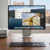Vista de un set up de Apple y UGREEN Maxidok con Thunderbolt 5 para Mac Mini (M4 y M4 Pro)