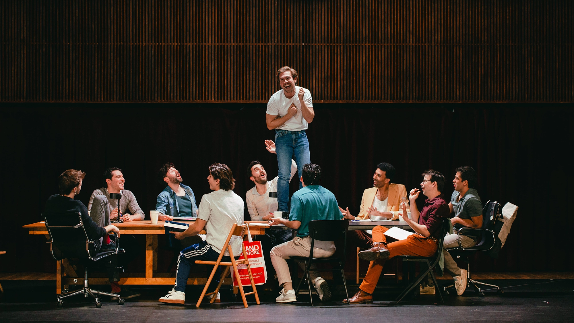 L’herència, la producción dirigida por Josep Maria Mestres