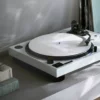 Tocadiscos AT-LP120XBT-USB de color blanco