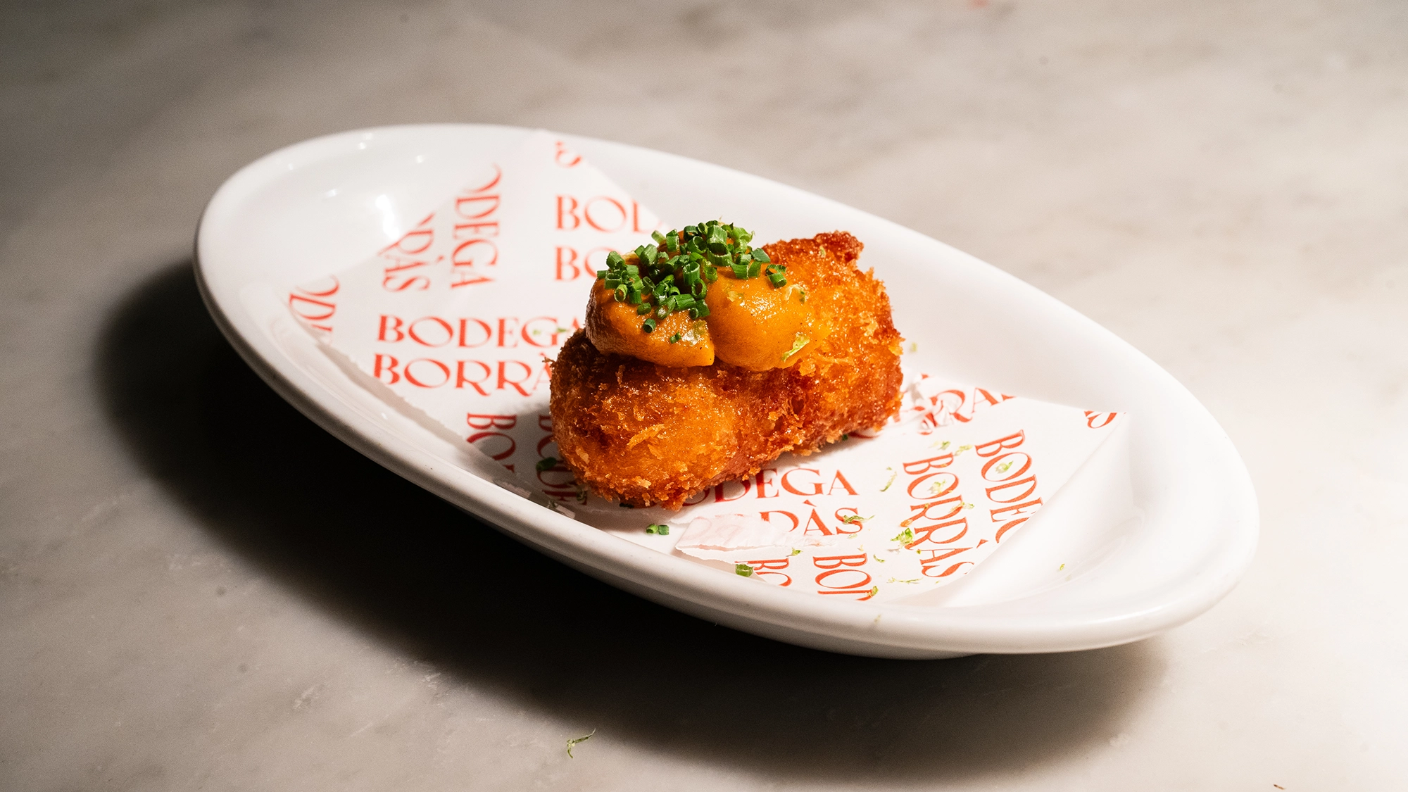 Croqueta de pollo de La Fonda Pirinaicas