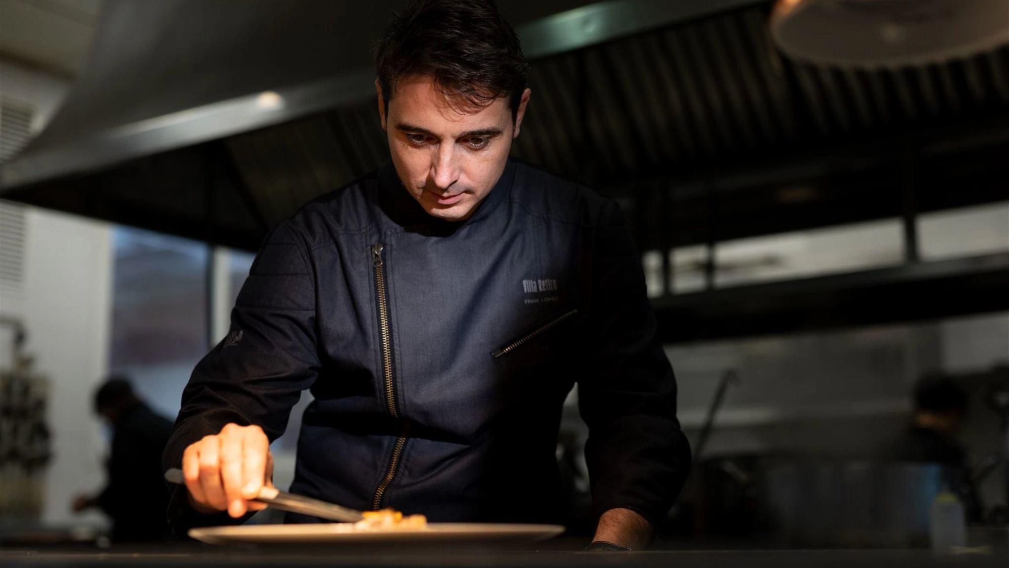 El chef Fran López, responsable del restaurante Villa Retiro, fotografía de Claudioi Lanau