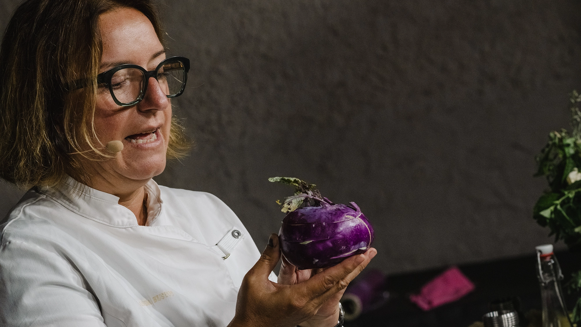La chef Iolanda Bustos