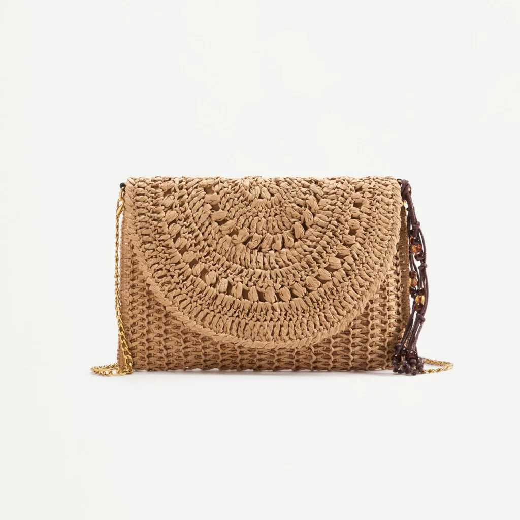 Bandolera efecto natural