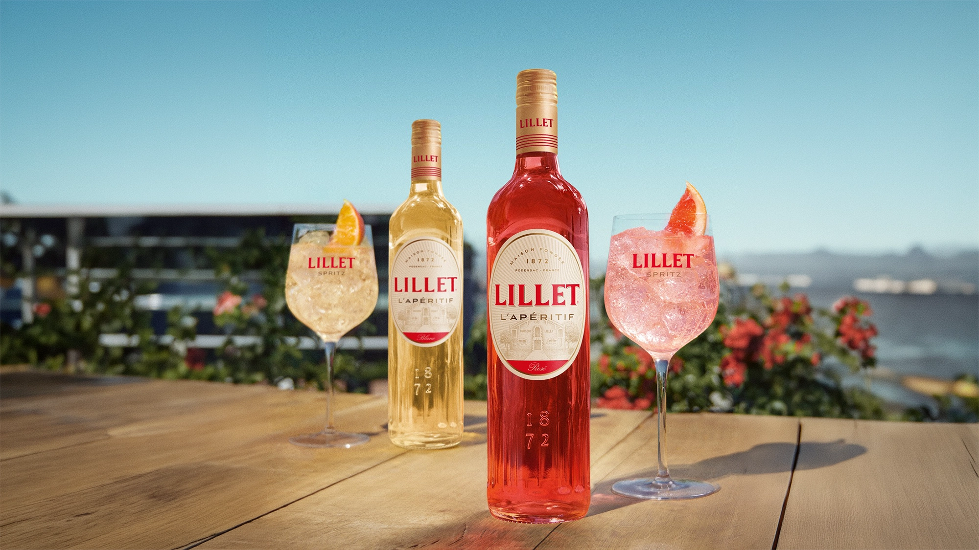 Lillet Rose y Lillet Blanc