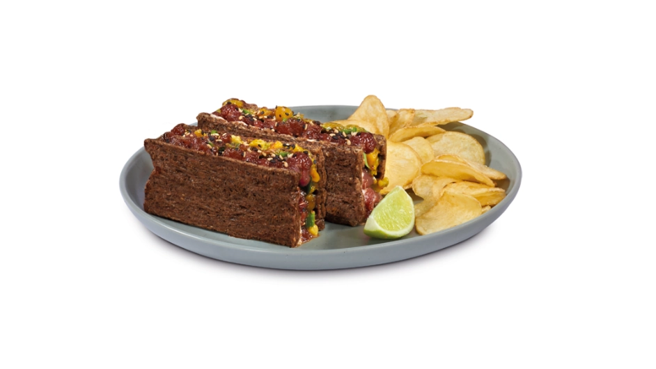 Tartar de atún con mango