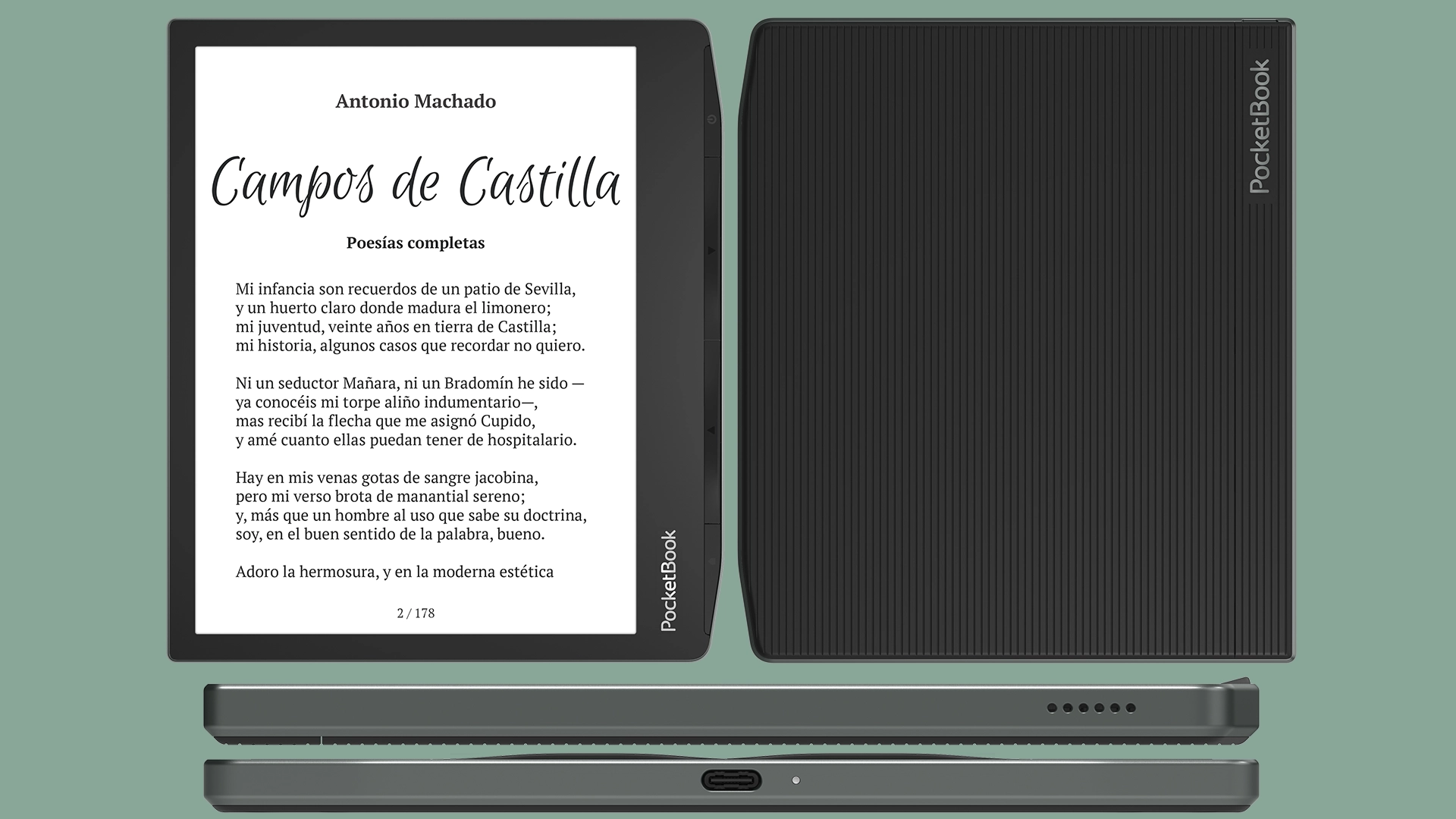 Libro electrónico PocketBook Era Lite color verde