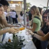 Asistentes del festival del vino Vinàriament del Poble Español. Fotografía cedida