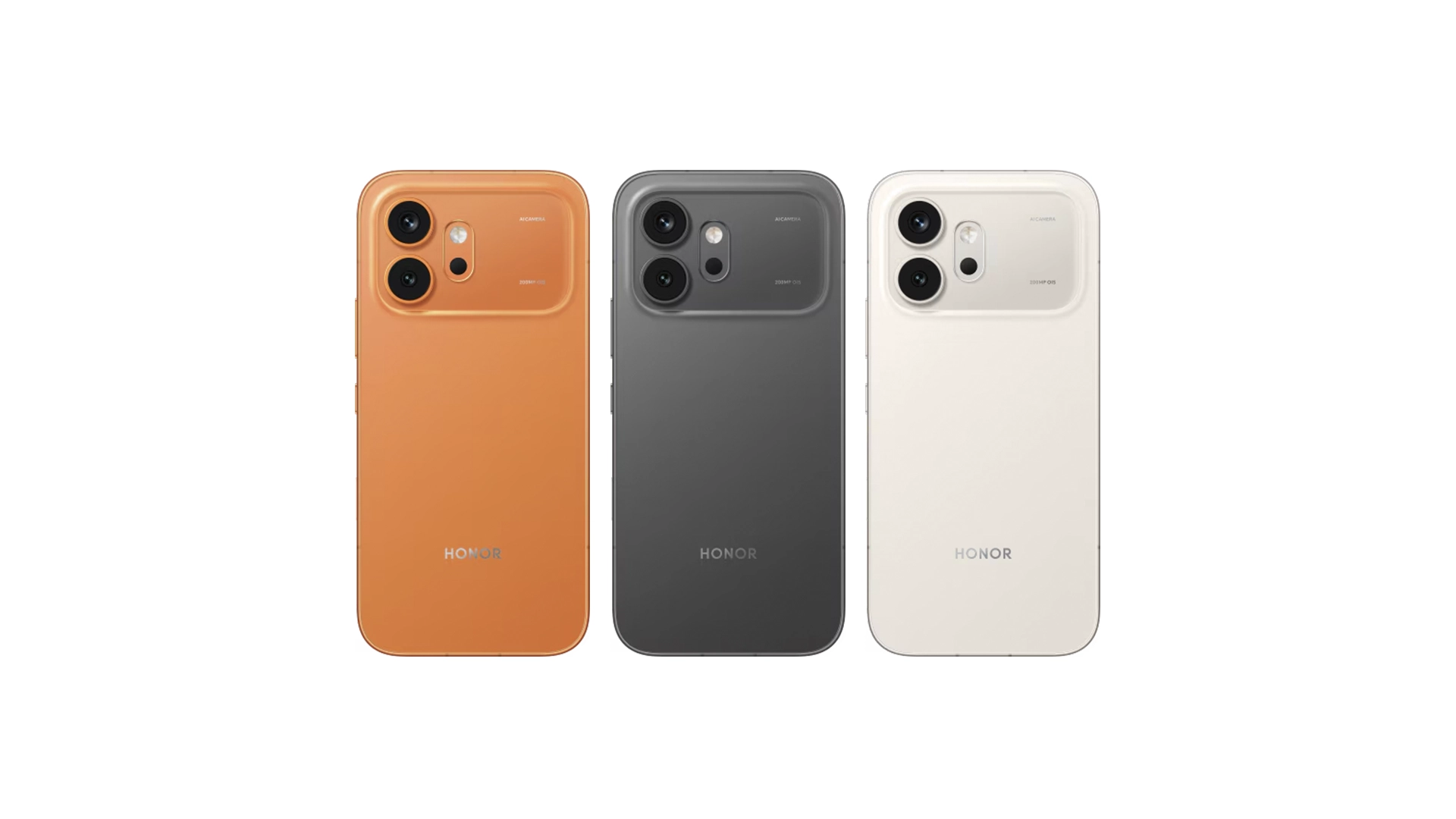 El Honor 600 está disponible en colores naranja, negro y blanco dorado