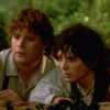 Sean Astin y Elijah Wood en un fotograma de El Señor de los Anillos