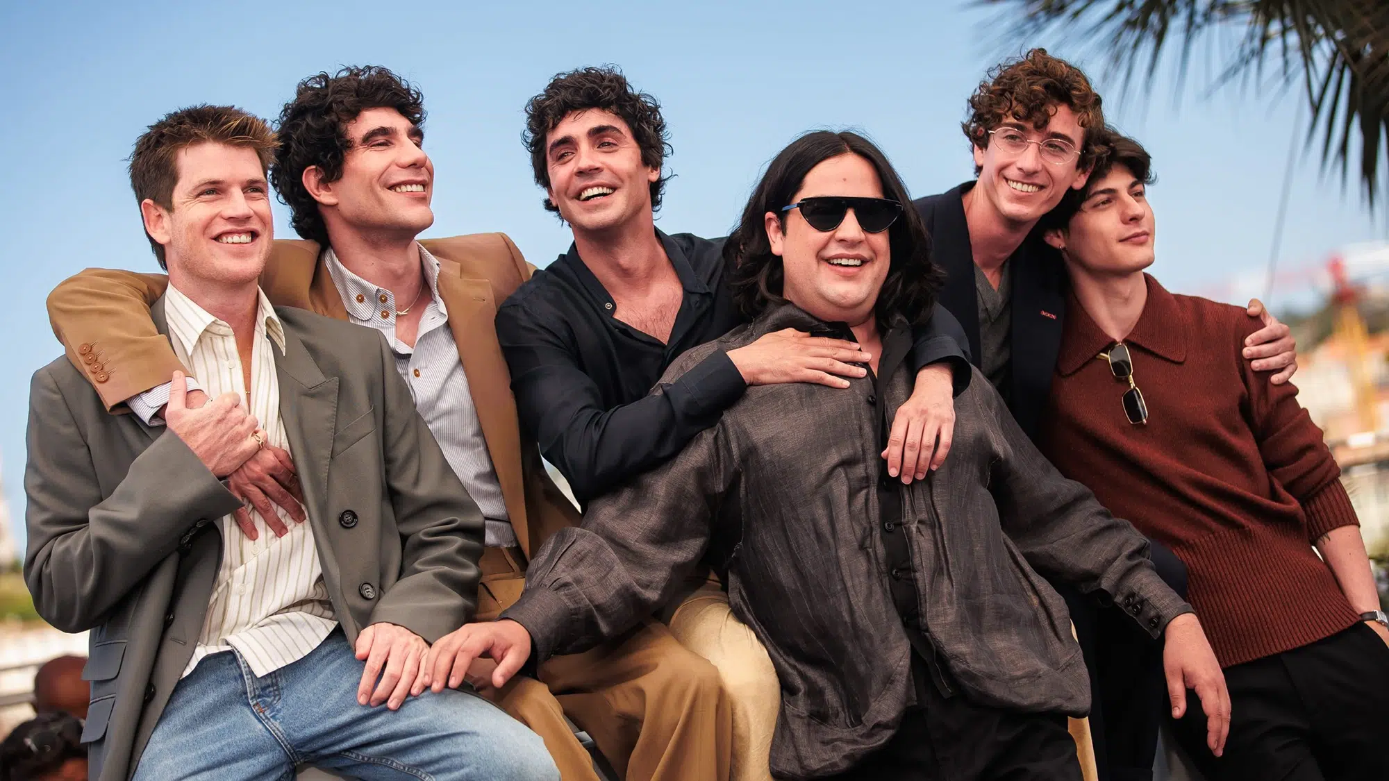 Elenco de 'La bola negra' en Cannes. Fotografía de Marco Barada