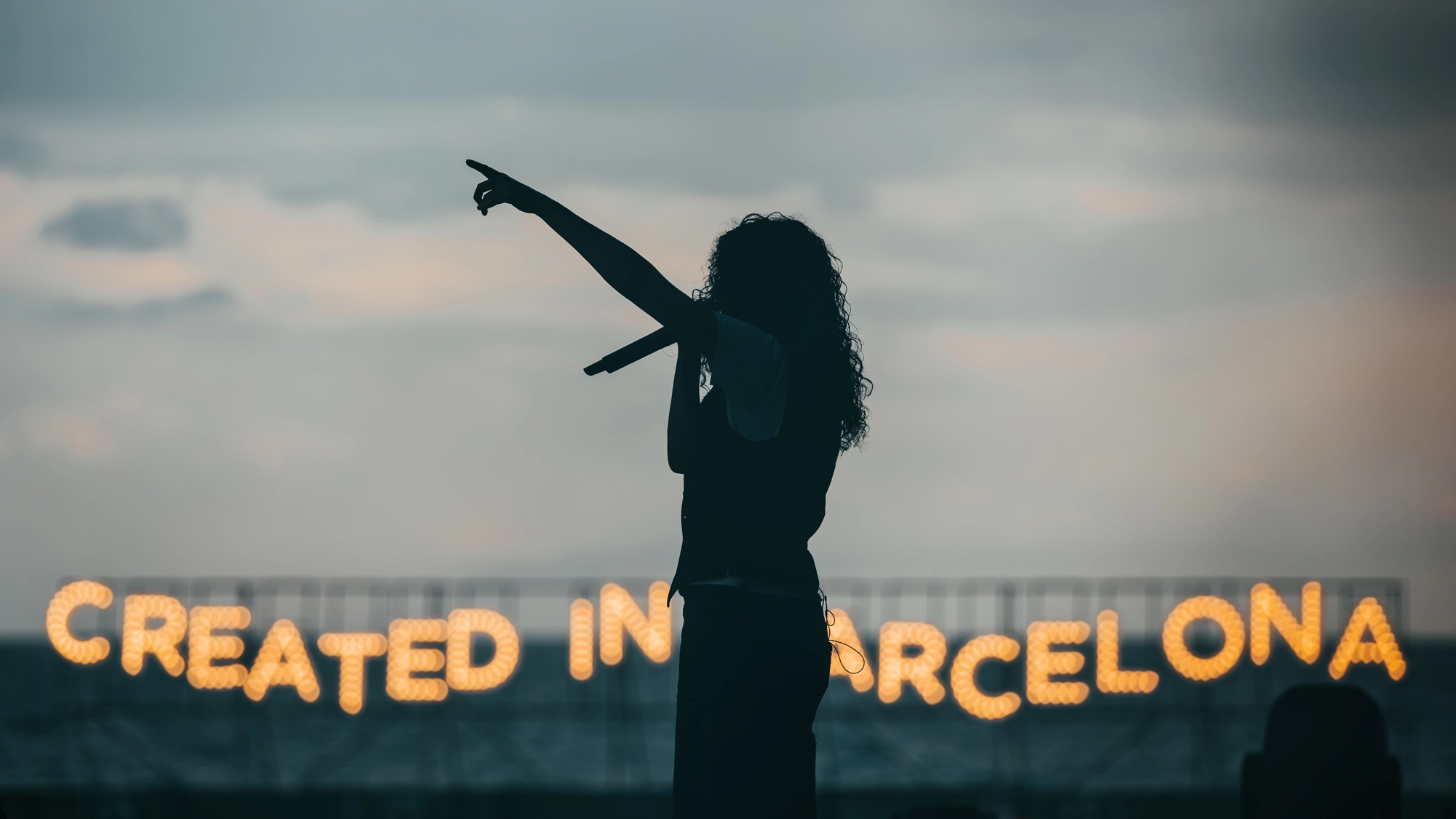 Silueta en el Primavera Sound. Fotografía de Gisela Jané