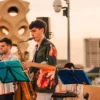 Concierto en la azotea de La Pedrera