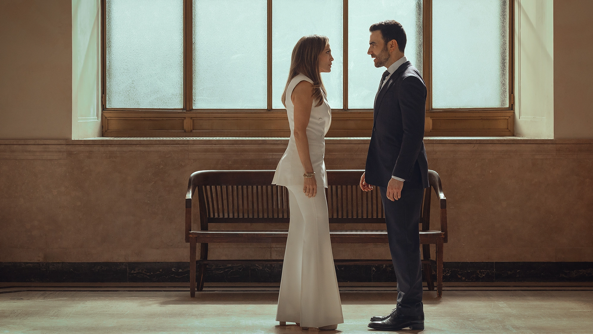 Fotograma de 'Turbulencia en la oficina' de Netflix