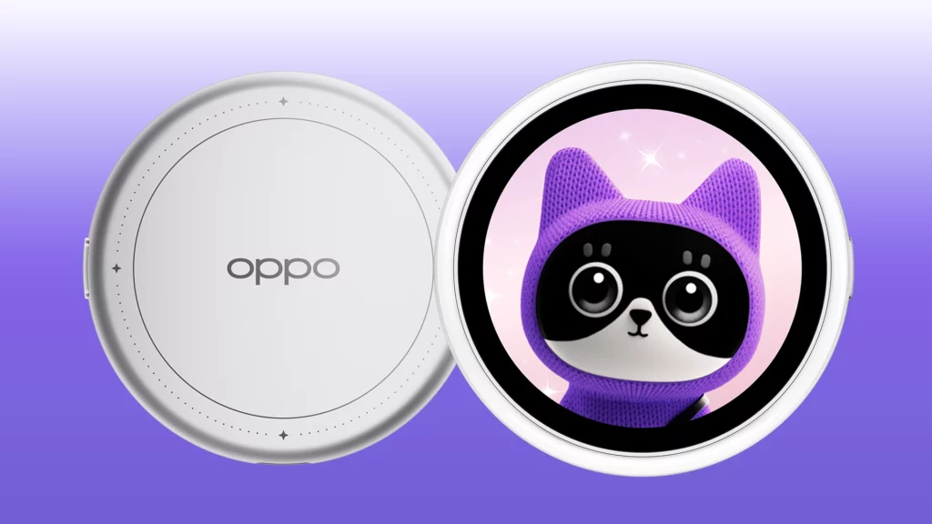 OPPO Bubble, un dispositivo que se conecta magnéticamente pensado para hacer de pantalla auxiliar