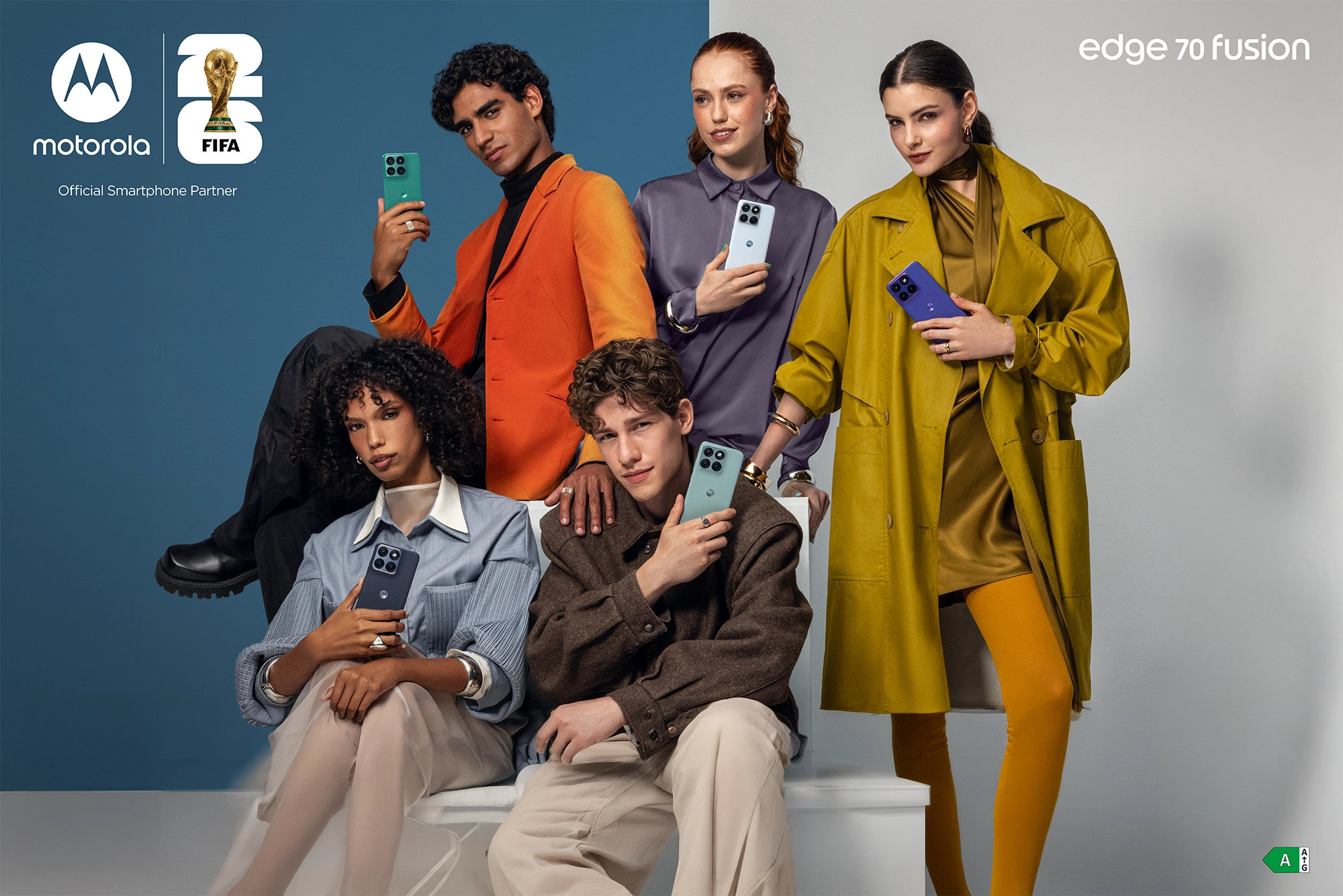 Imagen promocional del Motorola Edge 70 fusion