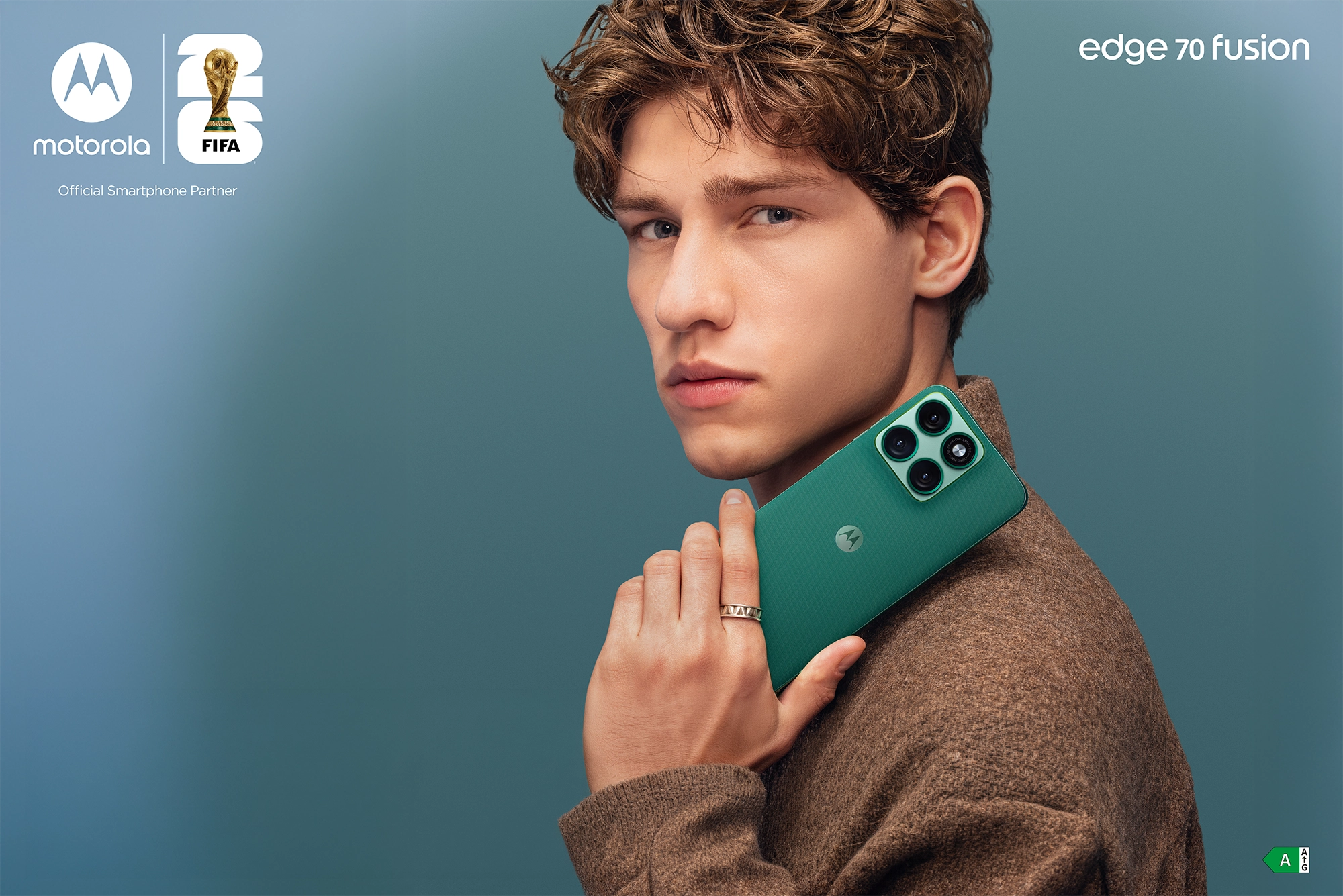 Imagen promocional del Motorola Edge 70 fusion