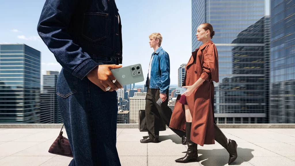 Imagen promocional del Motorola edge 70 max