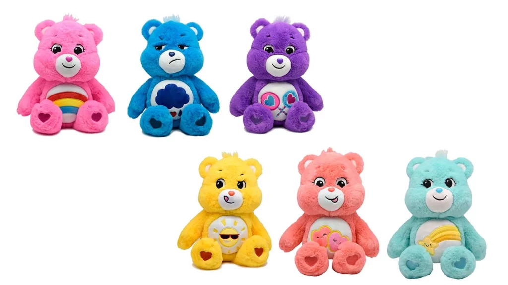 Colección de peluches de los osos amorosos