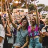 'Nits en Viu' en el Poble Espanyol, imagen de la fiesta Fritanga