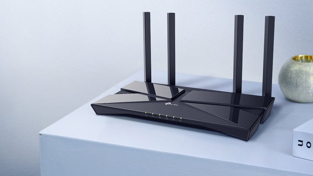 Imagen de un router de TP-Link de Wi-Fi 6