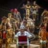 Imagen de un momento del espectáculo de 'Kurios'