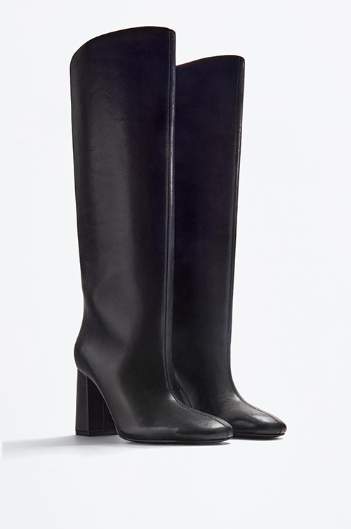 Botas alta de tacón (39,99 €)