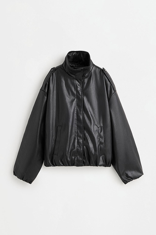 Cazadora cropped bomber (29,99 €)