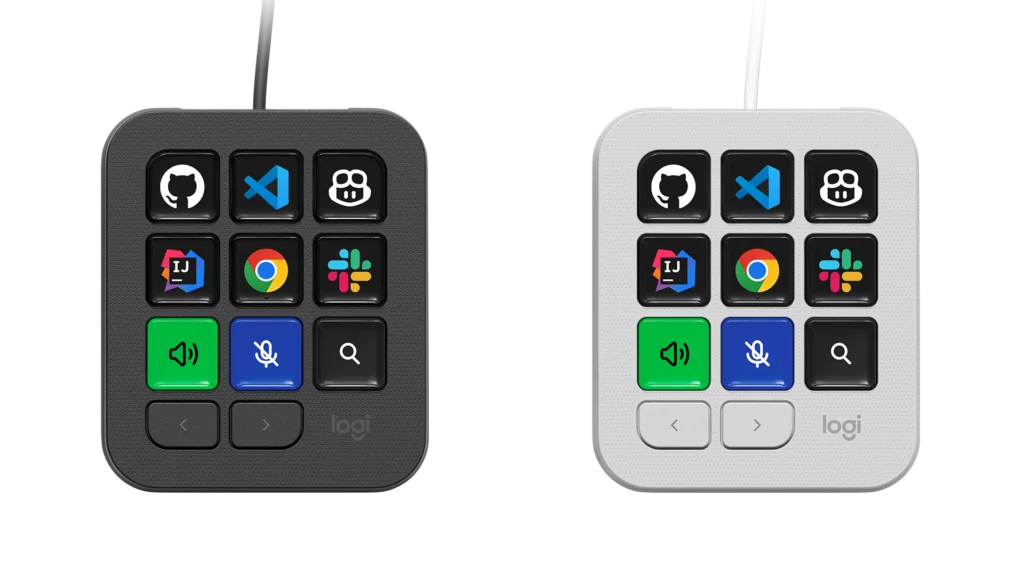 El MX Keypad está disponible en dos colores gris claro o granito