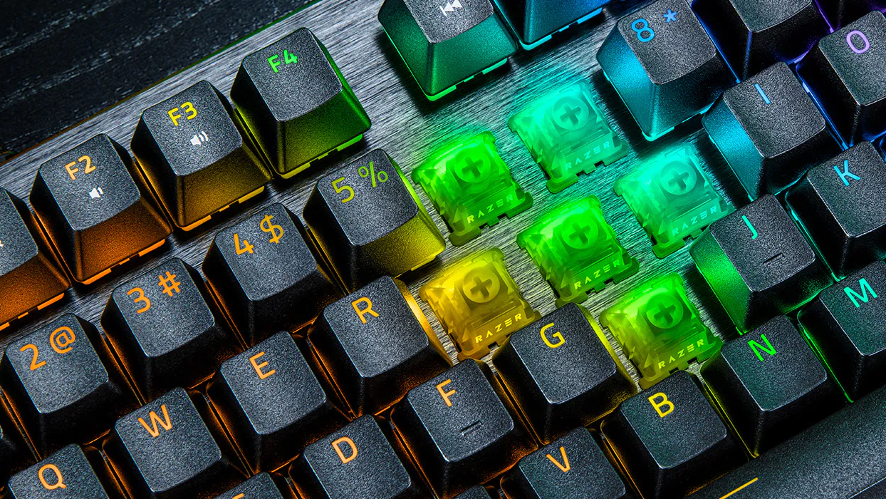 Switches del Razer Huntsman V3 HE Magnetic 8KHz