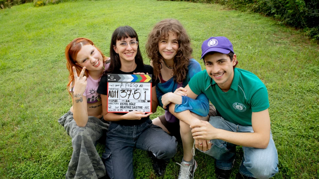 Fotografia de equipo de "A Fuego"