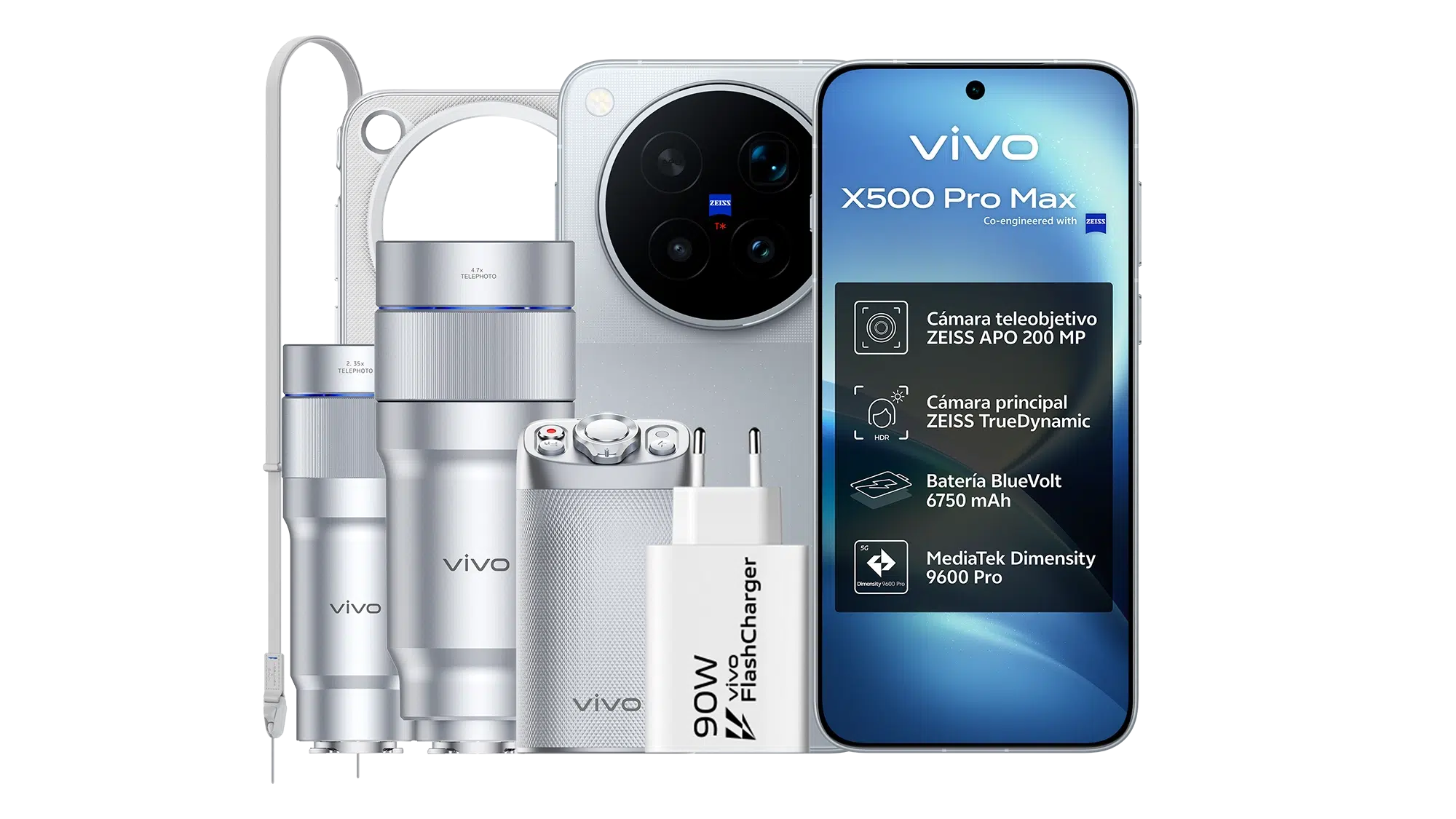 Accesorios del Vivo X500
