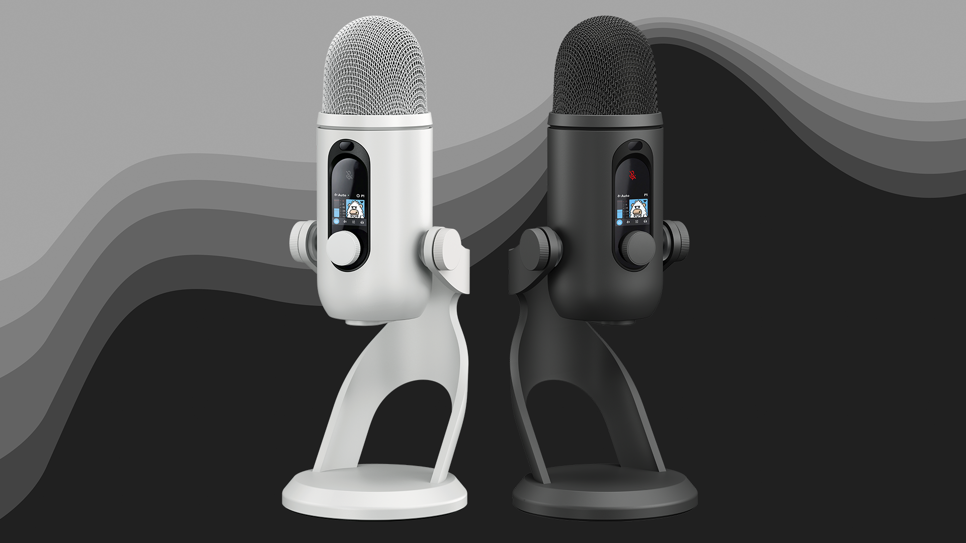 Yeti sale en dos colores, negro y gris brillante