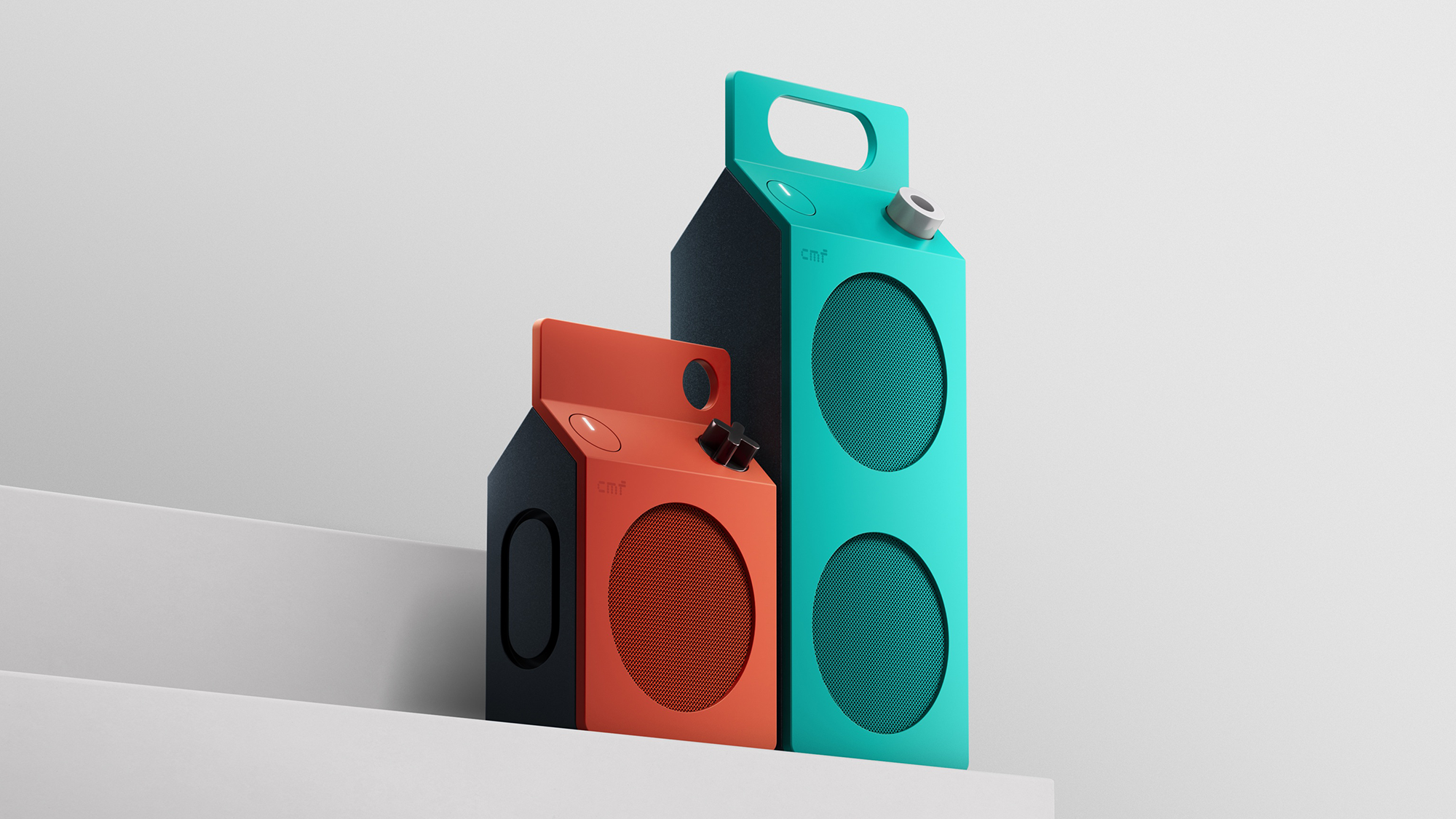 CMF Speaker S es el modelo más pequeño y el otro es el CMF Speaker M.