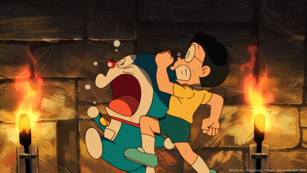 Fotograma de "Doraemon Aventuras en el mundo del arte"