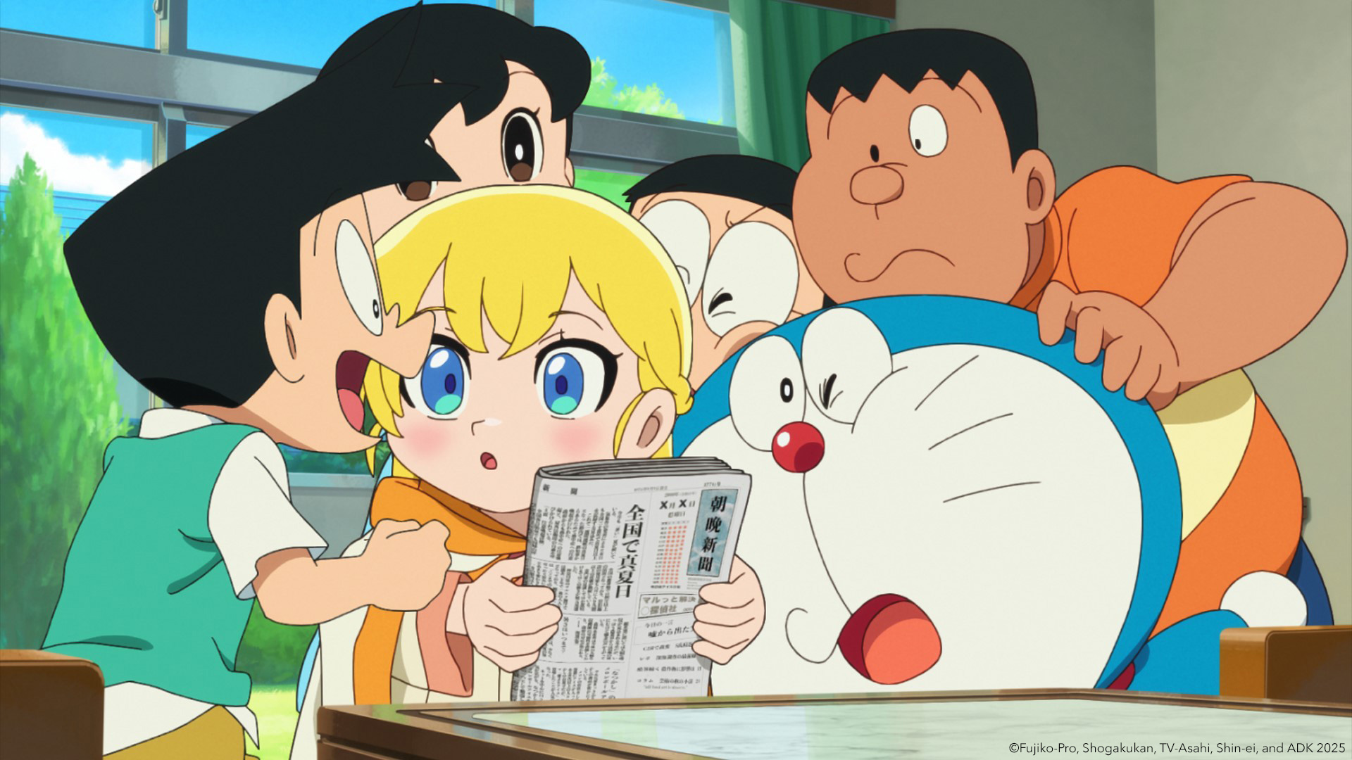 Fotograma de "Doraemon Aventuras en el mundo del arte"