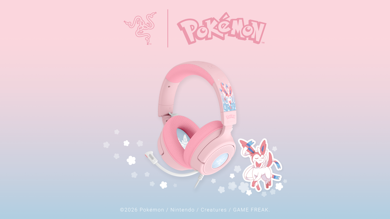 Auriculares Razer BlackShark V3 X HyperSpeed con diseño Sylveon