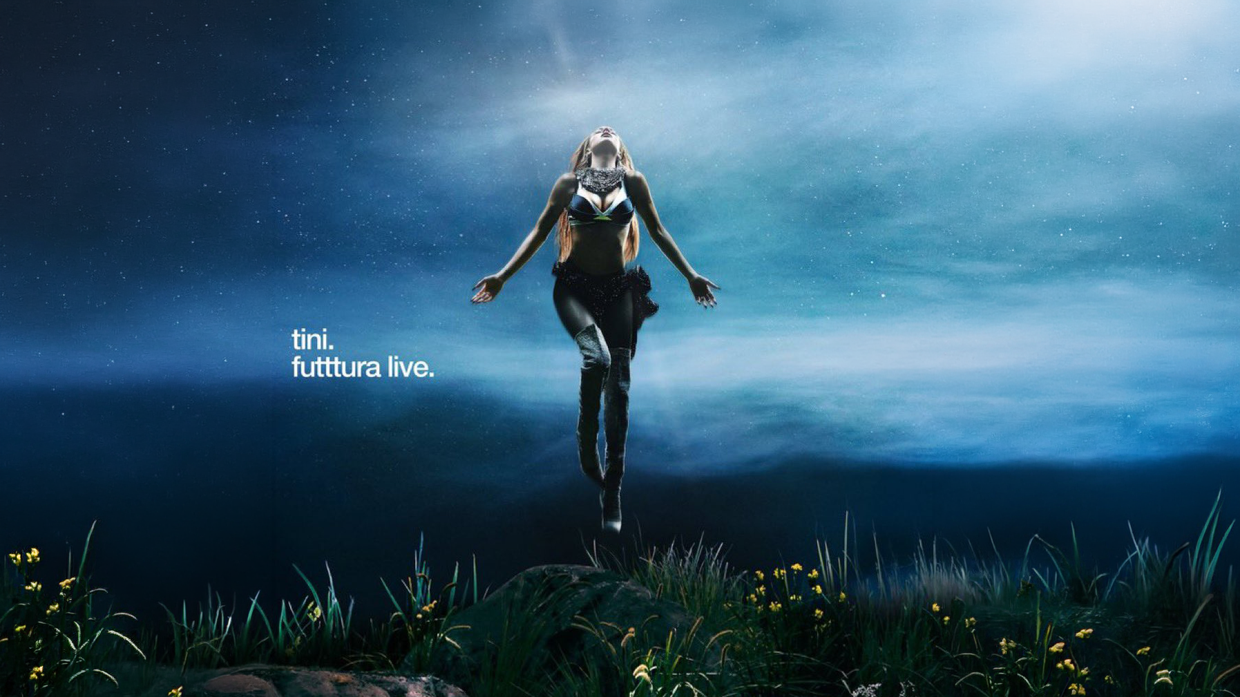 Imagen ampliada de la portada del disco de TINI, "Fittura Live"
