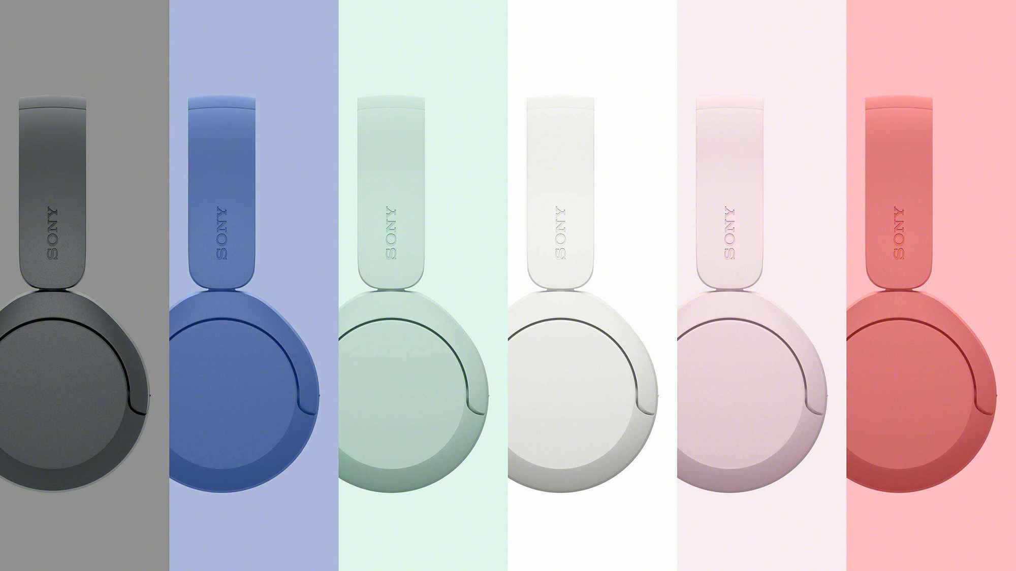 Colección de colores del modelo SONY WH-CH530