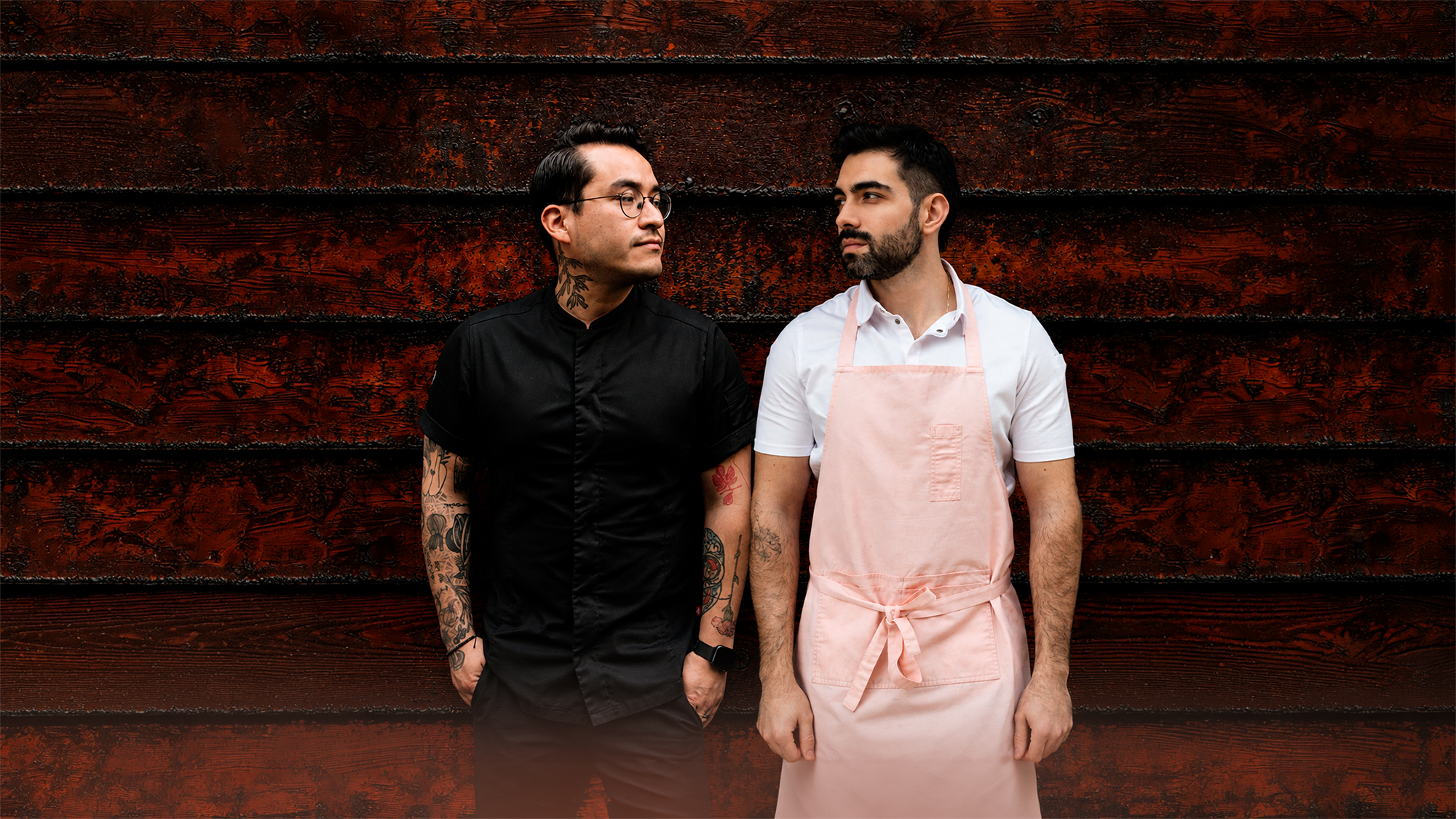 Los chef Alejandro Serrano y Sebastián Jiménez en una imagen promocional del encuentro.