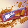 Imagen de la tableta Milka y Biscoff generada por IA con fines editoriales.